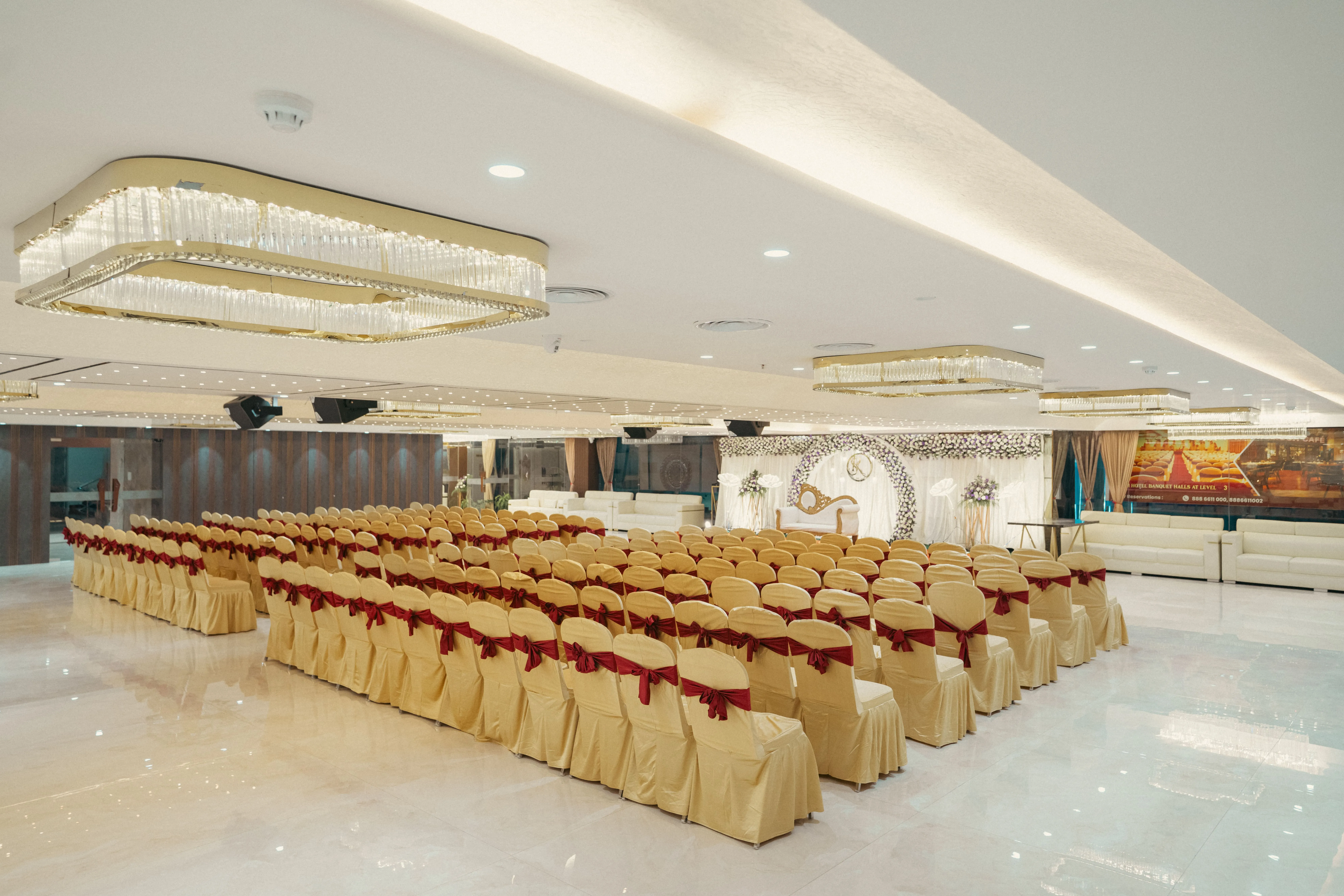 Corporate banquet hall