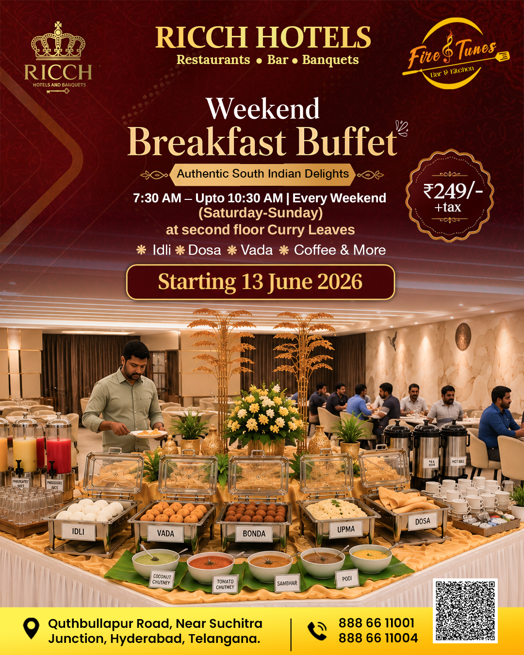 Weekend Breakfast Buffet